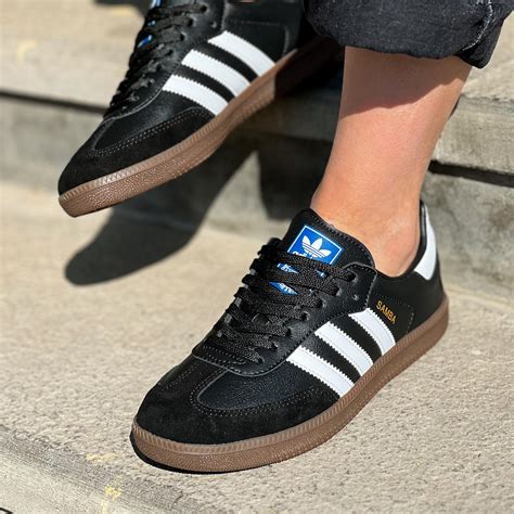 adidas zwart wit samba|Adidas Samba schoenen.